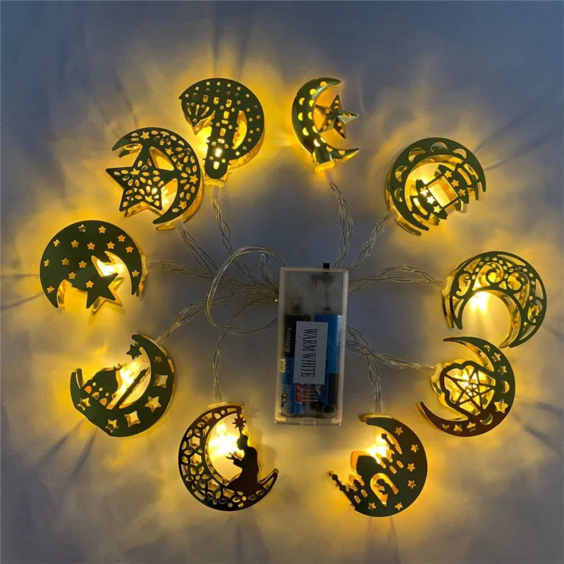 

3M 20LED Eid Mubarak Ramadan Kareem Decoration For Home Ramadan Kareem Decoration Led Decoration Lighting Lamp