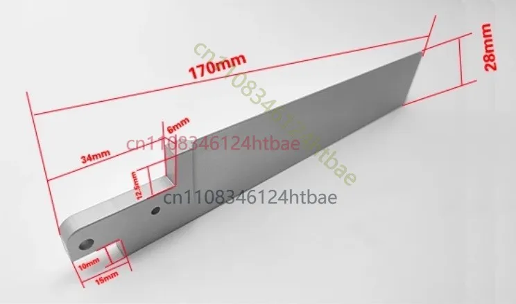 FOR 170mm Aluminum Professional Rudder Blade RC Model Boat Simulation Replacement Accessories