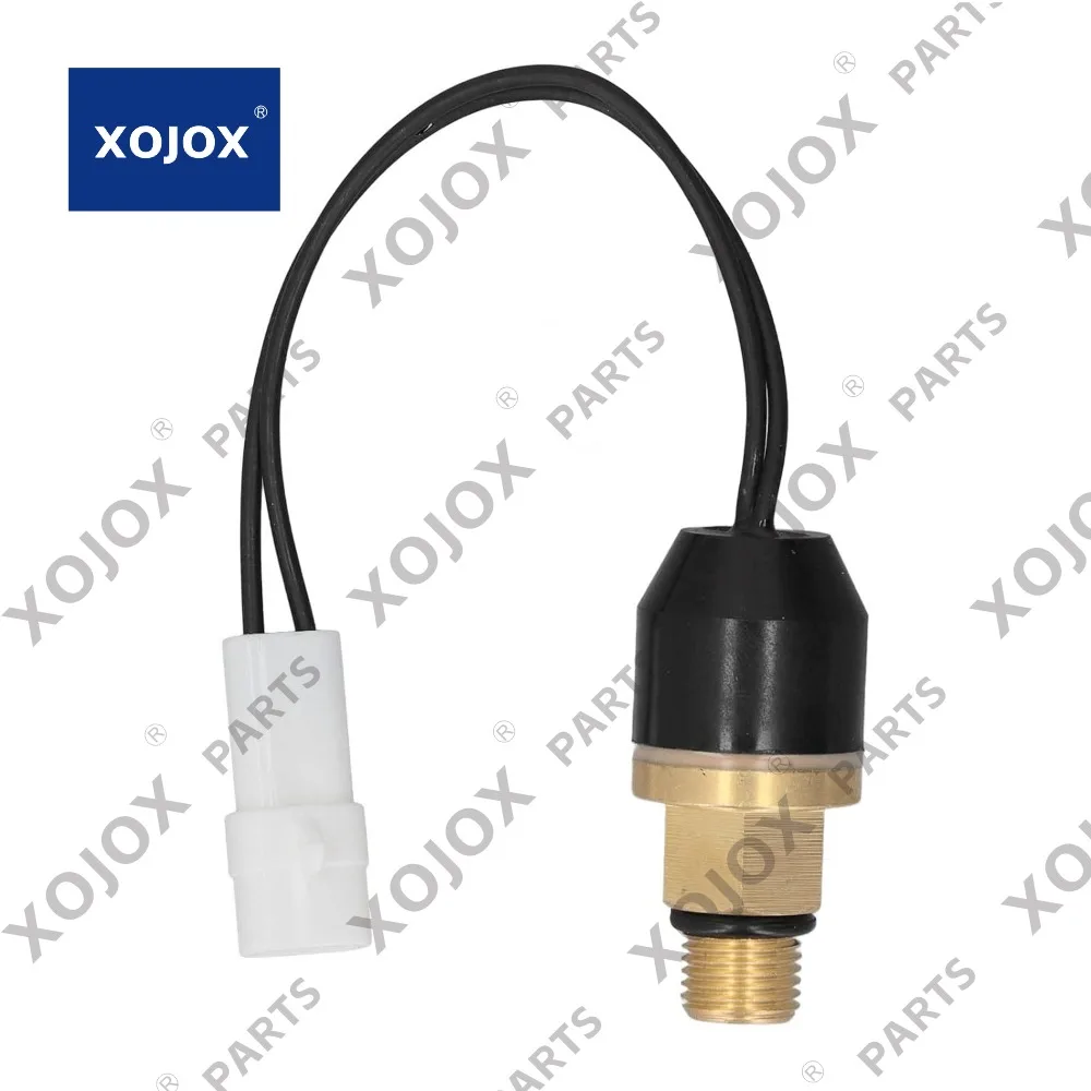 

XOJOX Excavator Hydraulic Sensor Brass KHR24000, Hydraulic Oil Switch Replacement, For SH200 SH120 Excavators, High Accuracy and