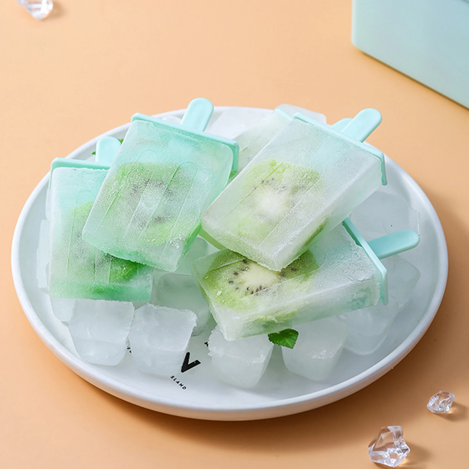 

Homemade Popsicle Maker Molds Multi Grids Handmade DIY Ice Cream Mold Food Grade PP Material Ice Mold Kitchen Accessories