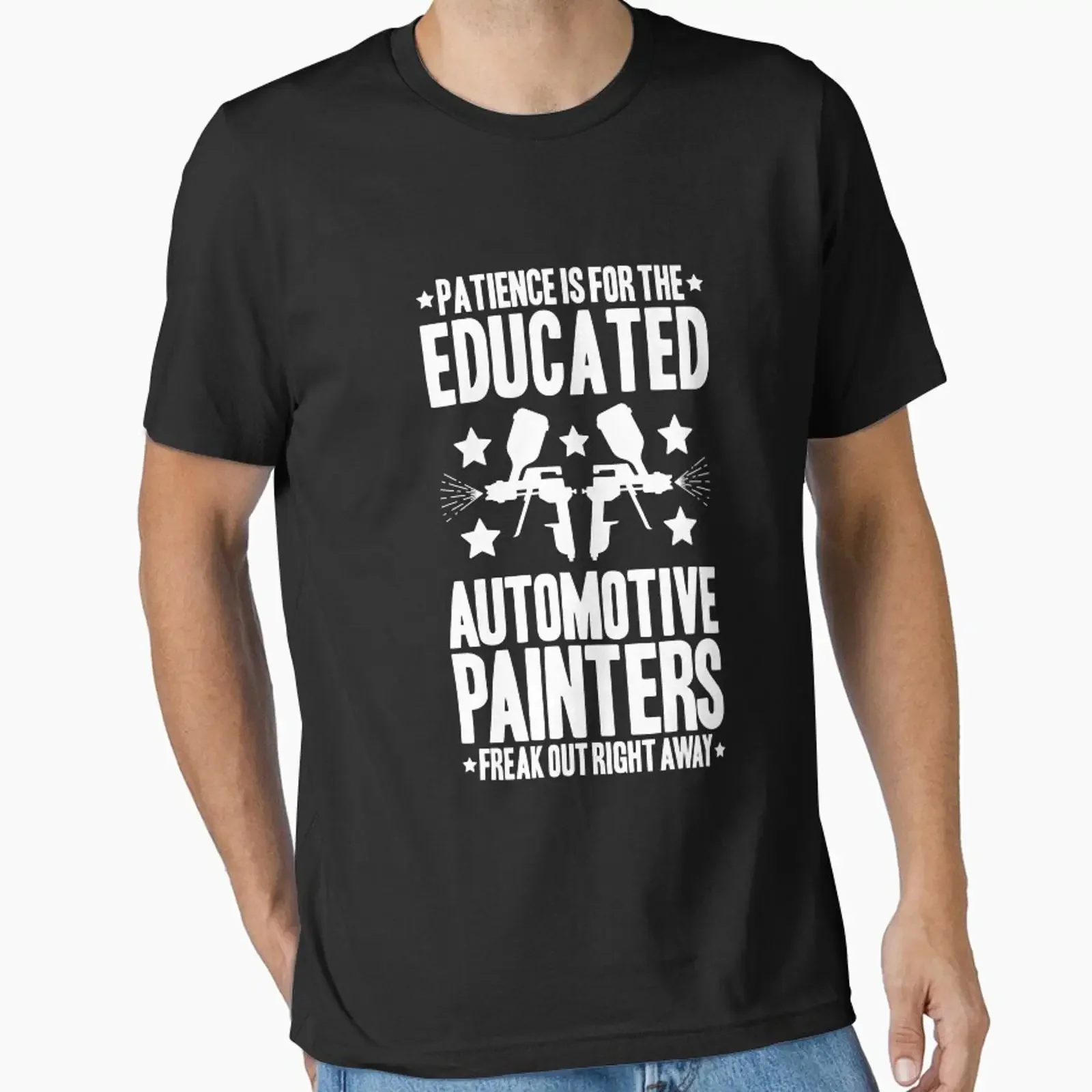 Product preview of Automotive Painter Car Vehicle designed and sold by KrauT T Shirt vintage Washed Slightly graphic Breathable