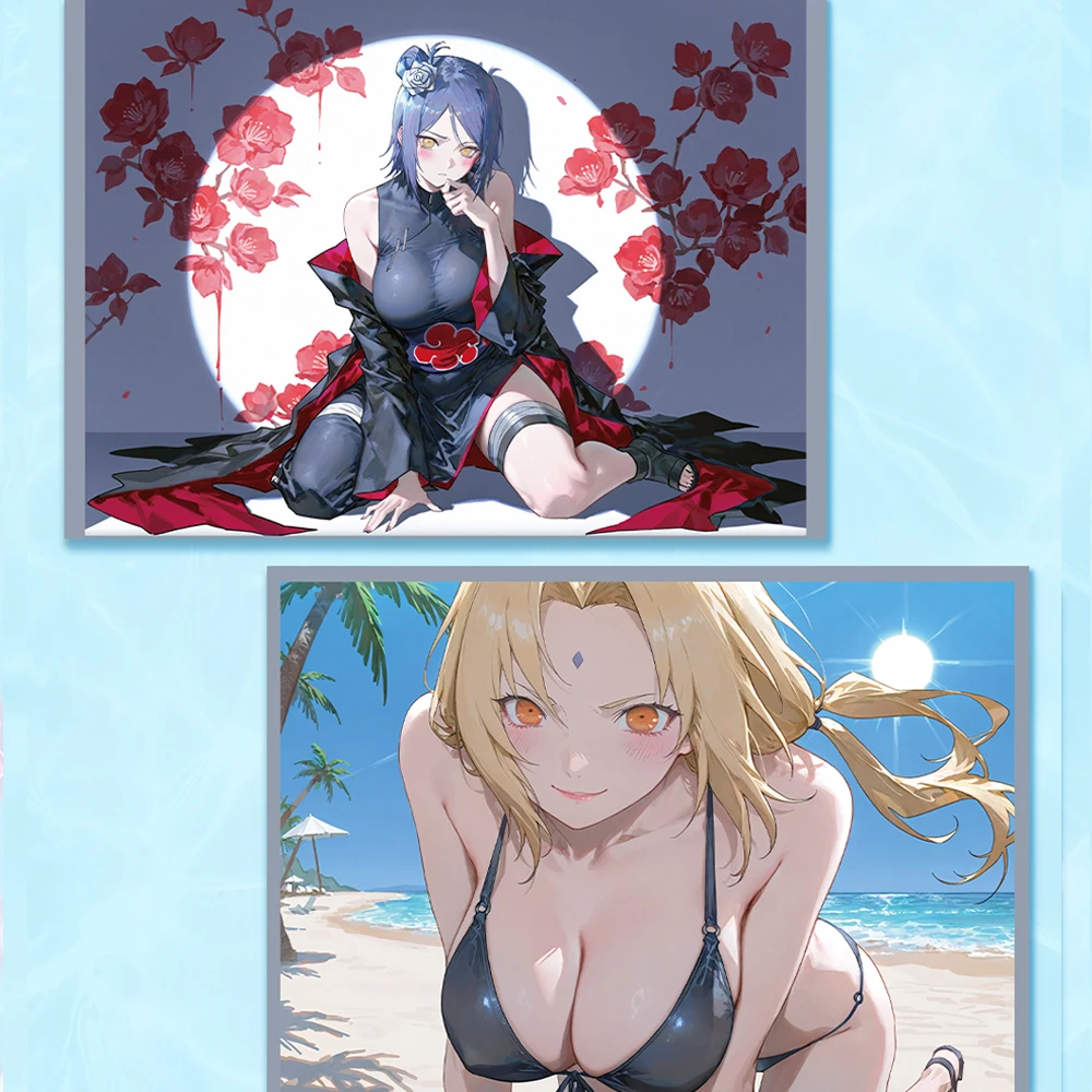 [KC ]&[ Naruto] مجموعة كاملة لحرق الورق الفائق، بطاقة محيطية من سلسلة المجموعة الكاملة النادرة ذات التصنيف العالي