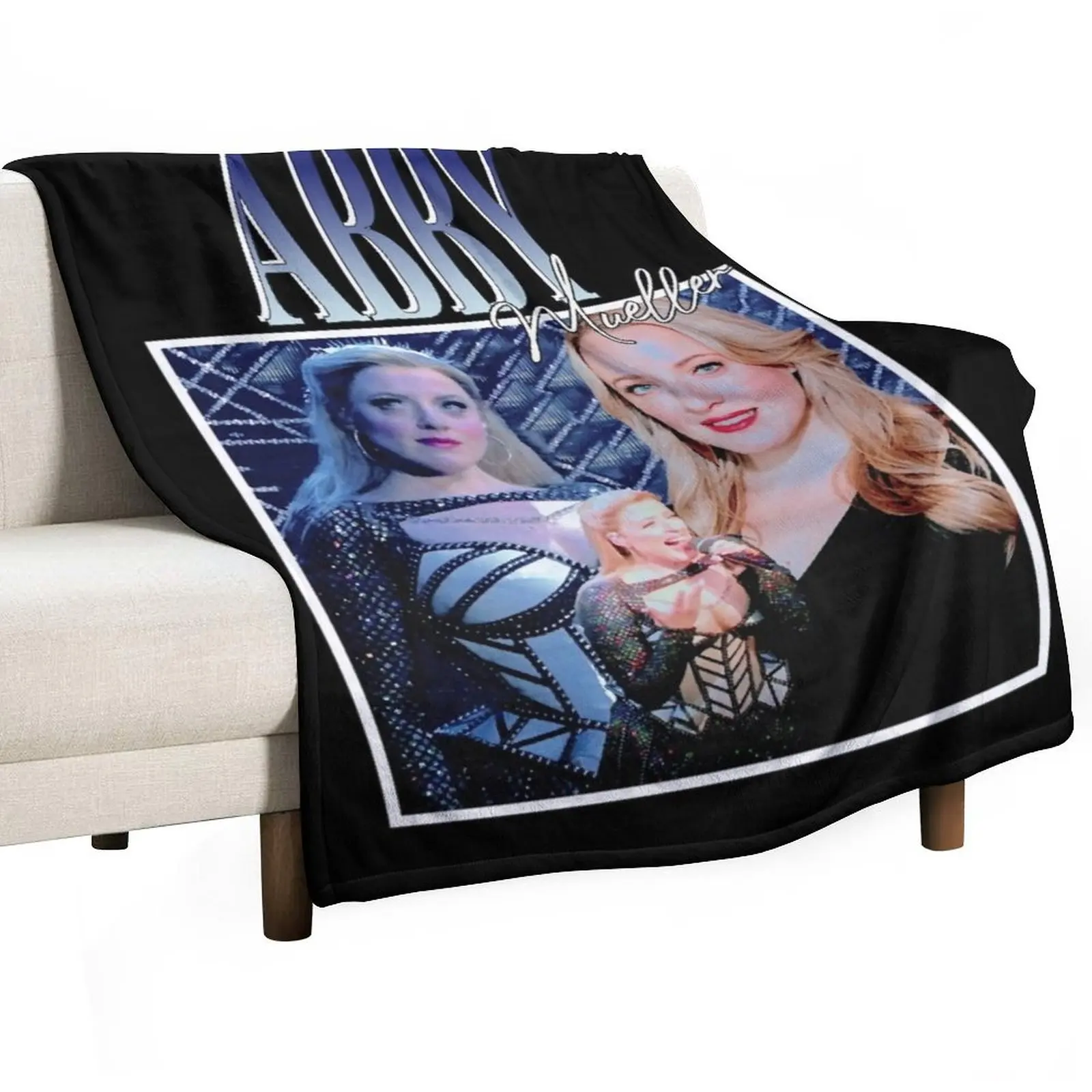 

Abby Mueller Throw Blanket Sofa Personalized Gift Kid'S Flannels Blankets