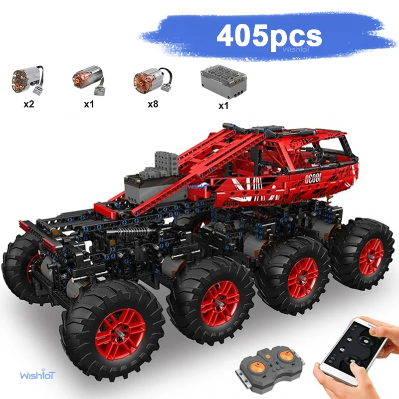 

MOULD KING 18031 Technical Remote Control Car for Kids Climbing Truck Building Blocks MOC Bricks Chirstmas Gifts for Adults kids