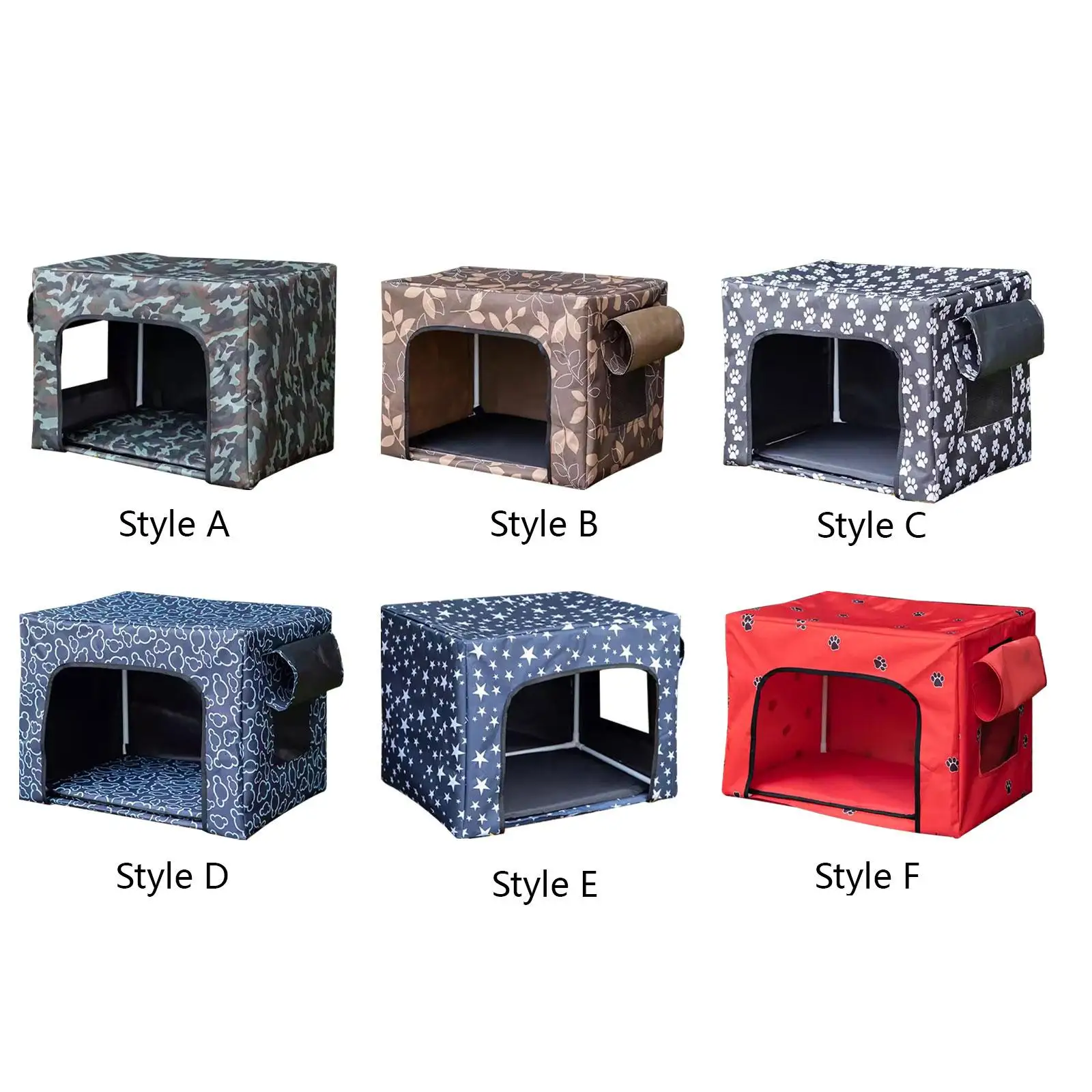 

Stray Cats Shelter Waterproof Pets Cave Collapsible Windproof All Seasons