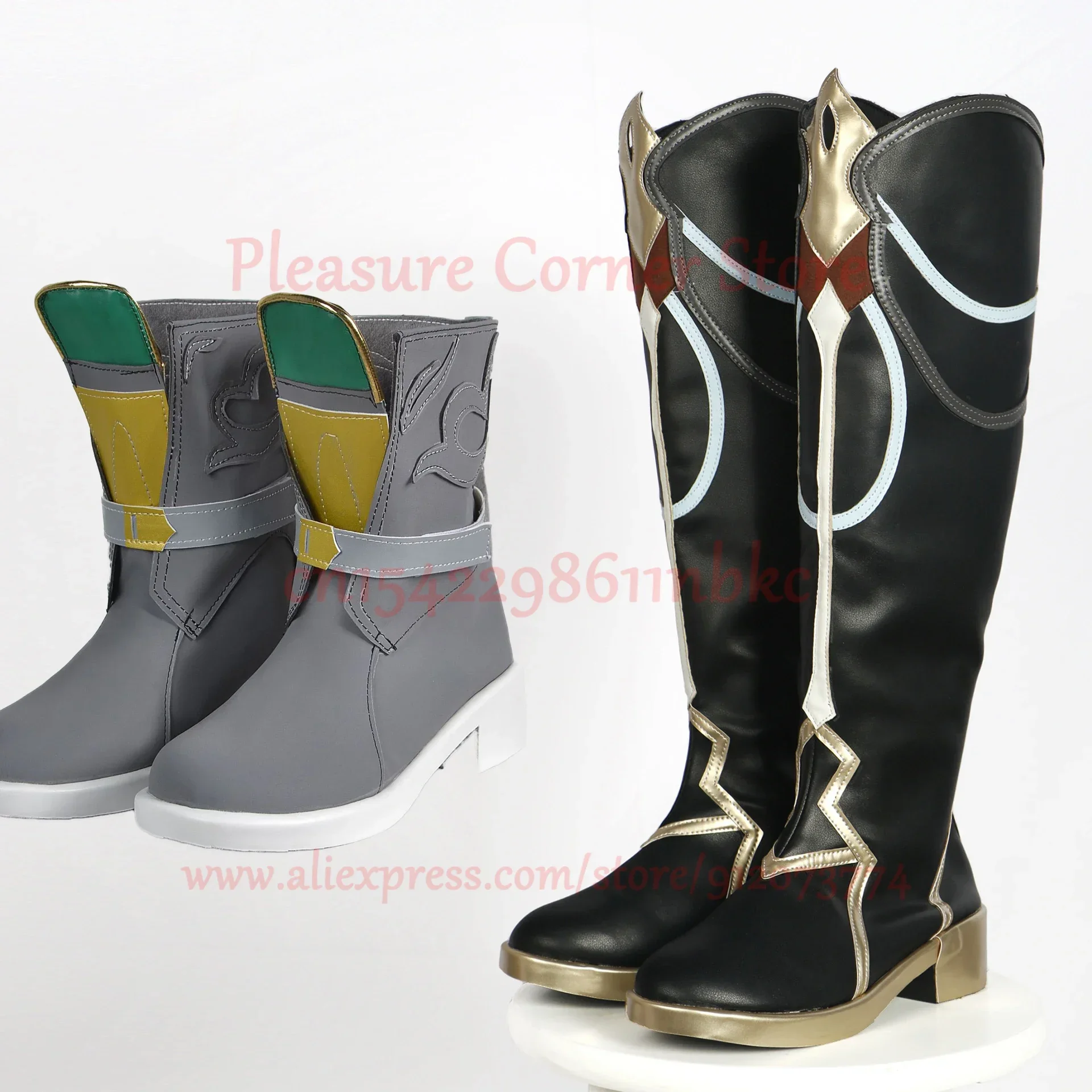 

5 Star Dan Heng Imbibitor Lunae Cosplay Shoes Costume Accessories Prop Danheng Cosplay Costume Shoes