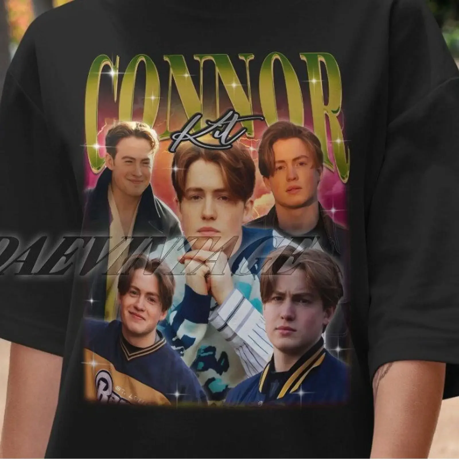 Kit Connor Vintage 90s Retro Bootleg T Shirt Homage Casual for Fans vintage Washed Stylish Stretched Versatile