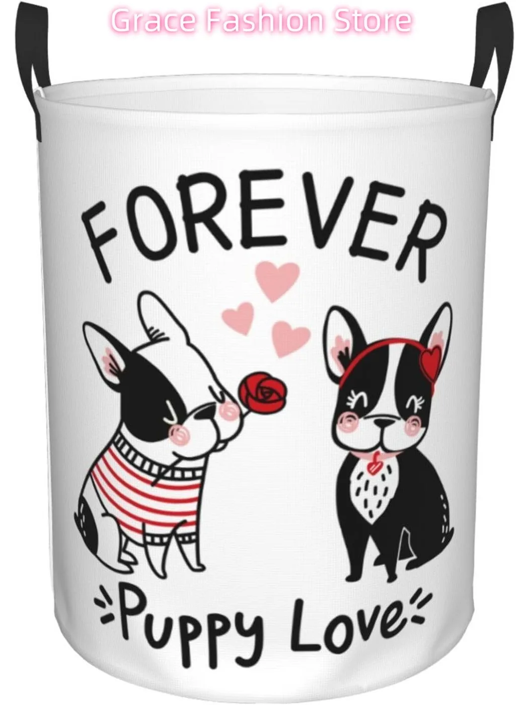

Корзина для белья Puppy Love Basket Водонепроницаемая индивидуальная модная корзина для больших складных корзин