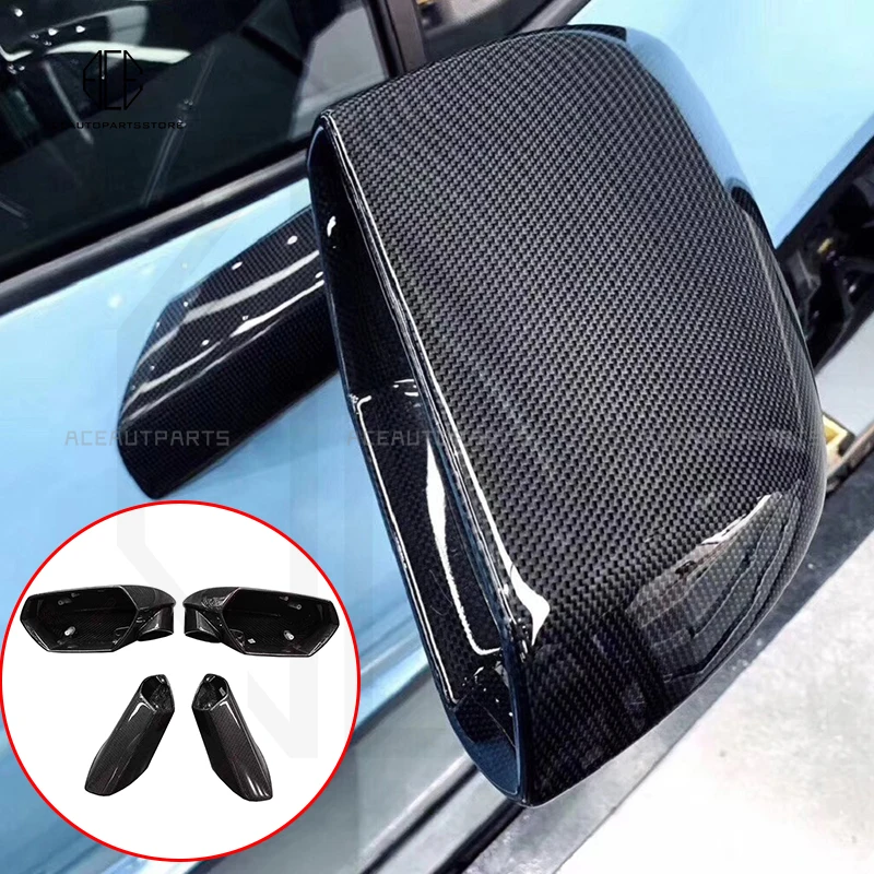 For Lamborghini Huracan LP580 LP610 EVO RWD Dry carbon fiber rearview mirror rearview mirror shell decoration parts body kit