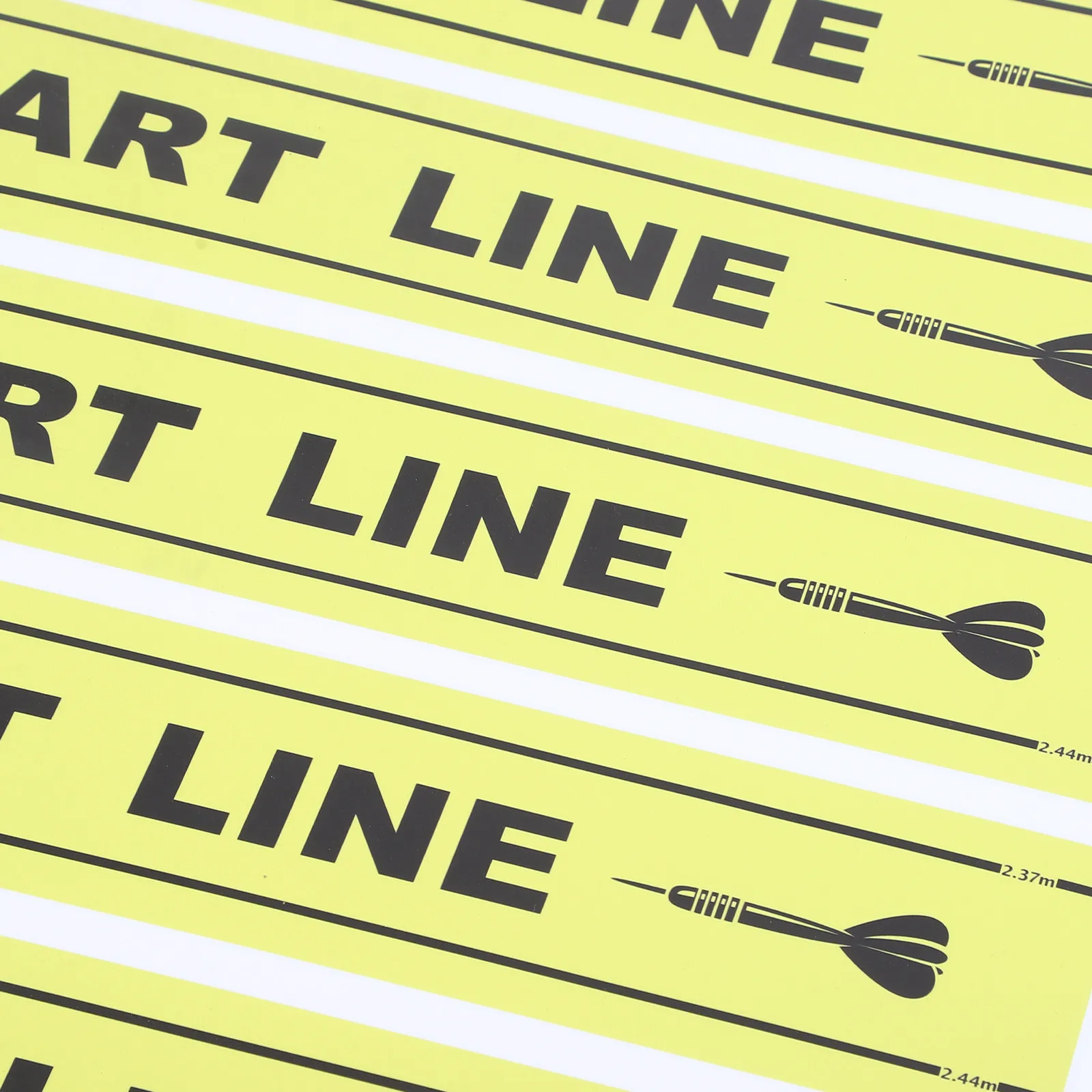 

Throwing Marker Flying Dart Line Compact PVC Glow in Dark Game Accessories Indoor Outdoor Throw Ground Line Notice Marker