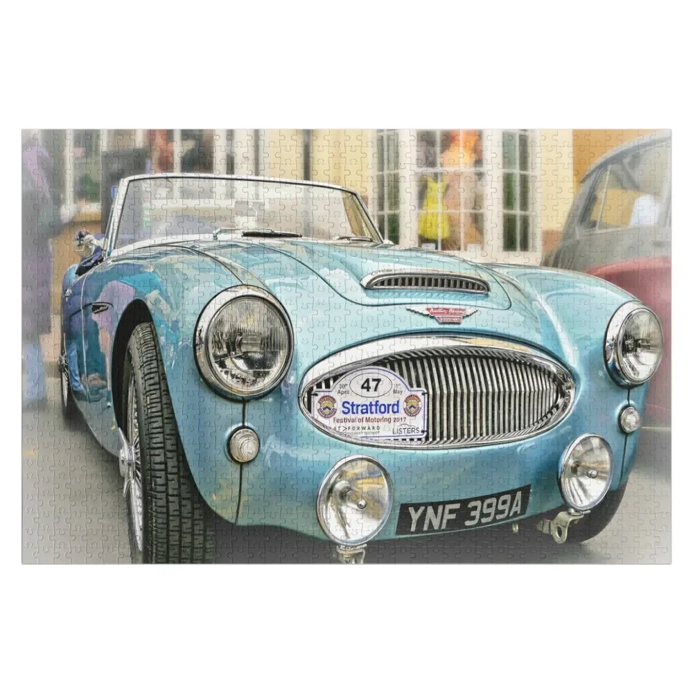 

British Sports Car Jigsaw Puzzle Wooden Decor Paintings Personalized Gift Ideas Custom Gifts Puzzle