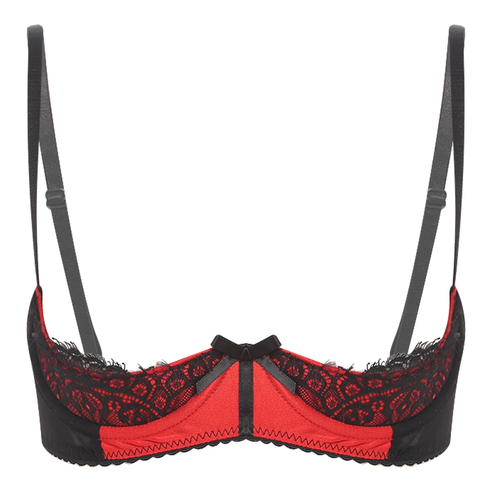 

Сексуальный женский кружевной бюстгальтер на косточках с обнаженной обнаженной грудью, бюстгальтер на косточках с половиной чашек, пуш-ап, открытая грудь, балконт, горячий бюстгальтер, нижнее белье