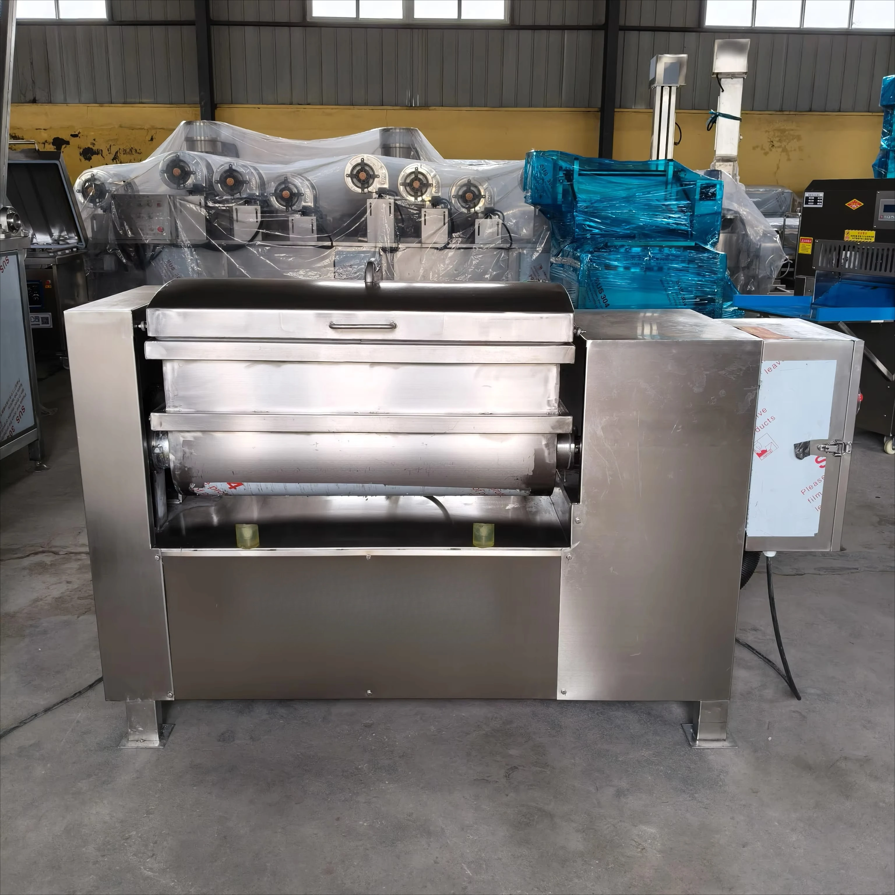 Multifunctional Double Speed Stainless Steel Mixing Machine 60Kgs for Kimchi Cake Bakery Pickles Electric for Restaurants