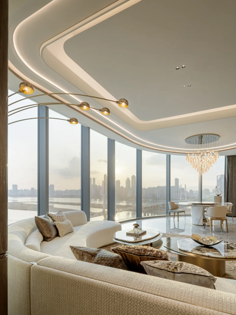 Sanhai Light Interior Design Piano da pavimento Resa massima 3D Costruzione interna Disegno Piatto Roomstyler Casa su larga scala