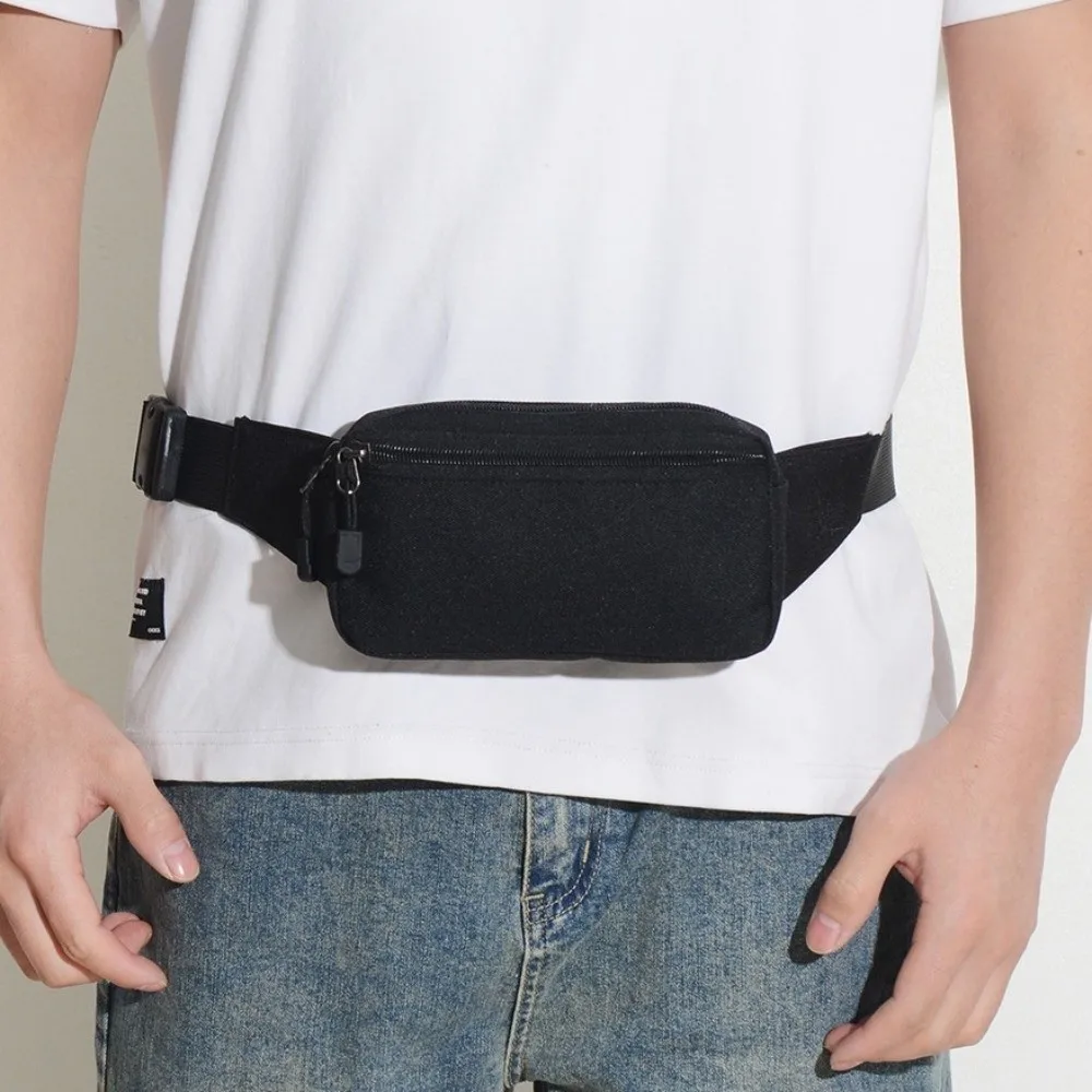 Torba sportowa męska wodoodporna, nerka sportowa, duża pojemność, modna torba na klatkę piersiową, lekka torba do biegania na maraton, torba na rower, zapinana na zamek.