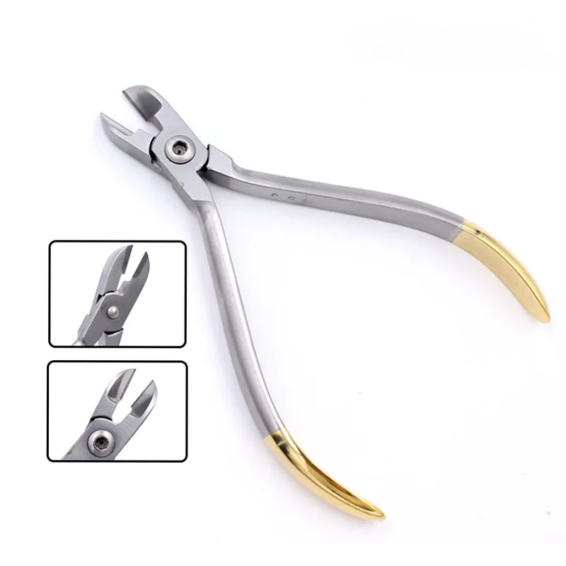 1Pc Tandheelkundige Orthodontische Tang Distale End Cutter Tang Ligatuur Cutter Band Verwijderen Forcep Rvs Tandheelkunde Instrument