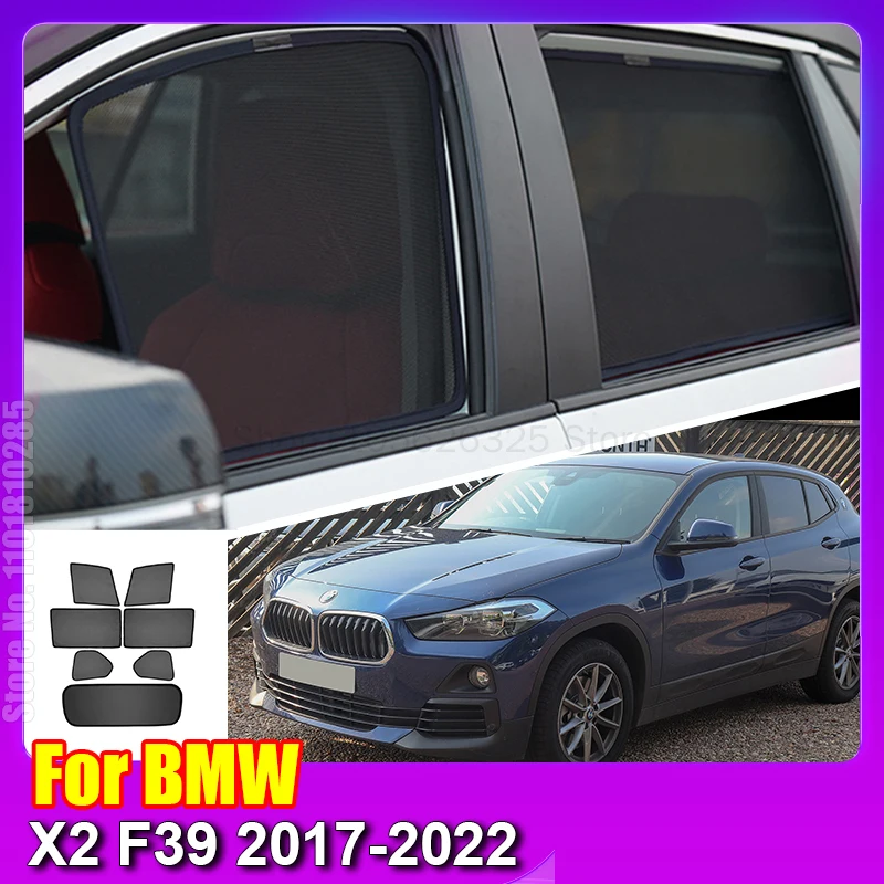 For BMW X2 F39 2017-2022 Car Front Shield Window SunShade Windshield Rear Side Window Curtain Sun Shade Visor