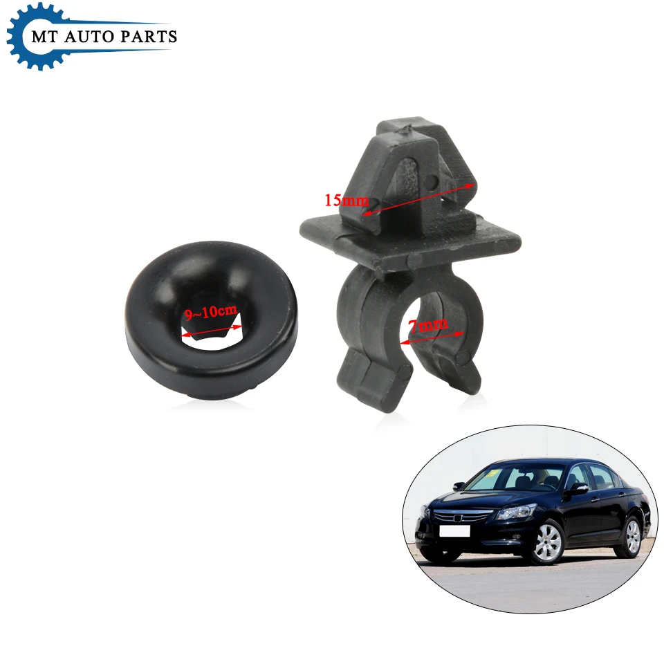 MTAP Engine Hood Rod Holder Opener Stay Grommet Clips For HONDA CIVIC ACCORD CRV FIT CITY 90601-S84-A01 90602-S84-A01