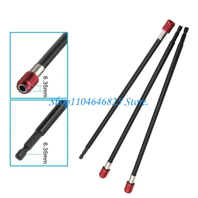 

Quick Release Hexagonal Handle Red Extended Locking Extension Rod Extension