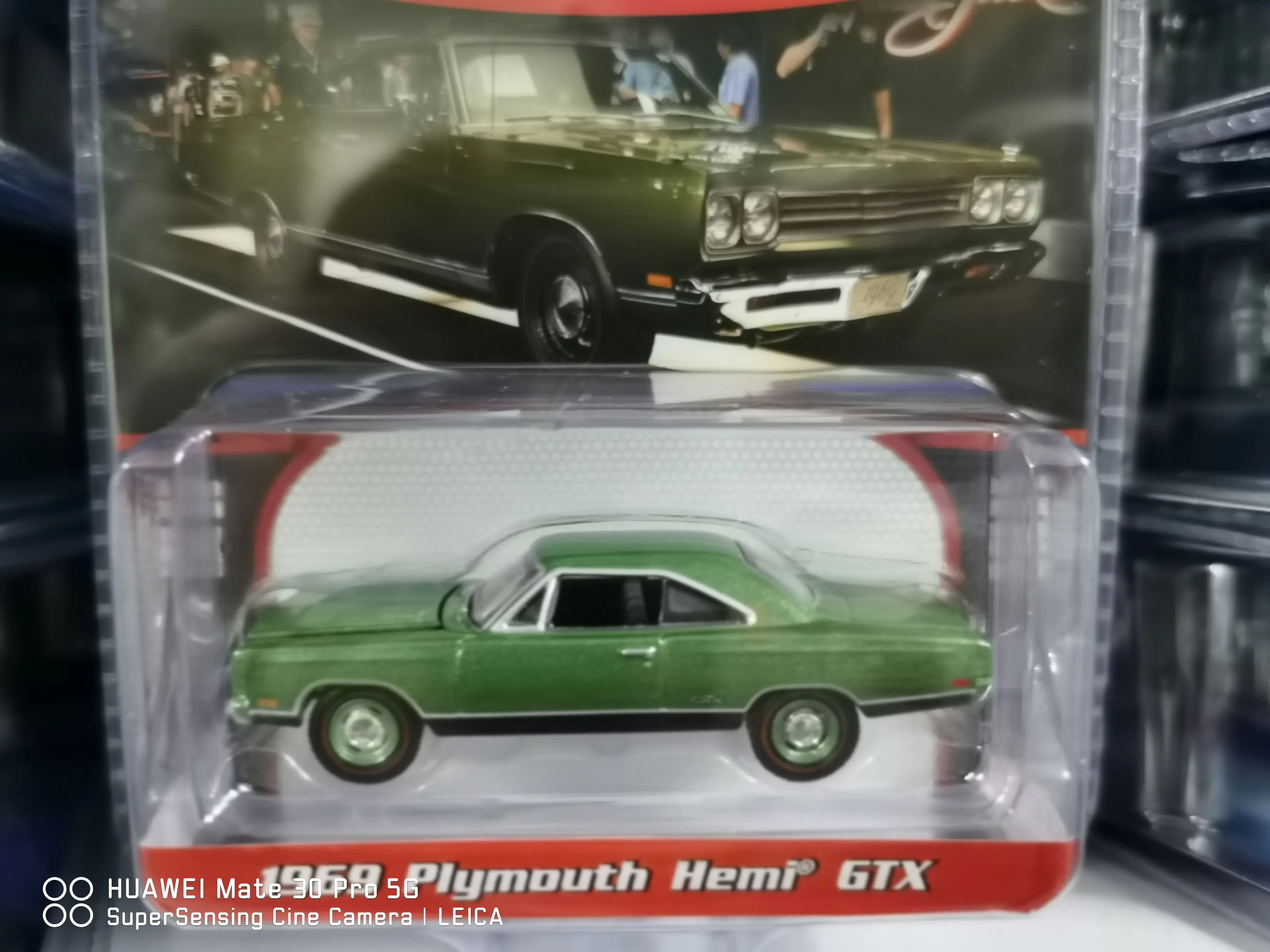 GREENLIGHT 1:64 1969 HEMI GTX-F8 Collection die cast alloy car model decoration gift