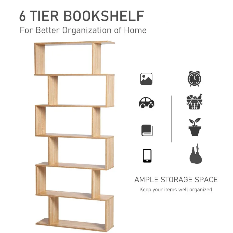 Stock Straight Solid Wood Thickened H-type Bookshelf Large Independent Item Display Storage Rack