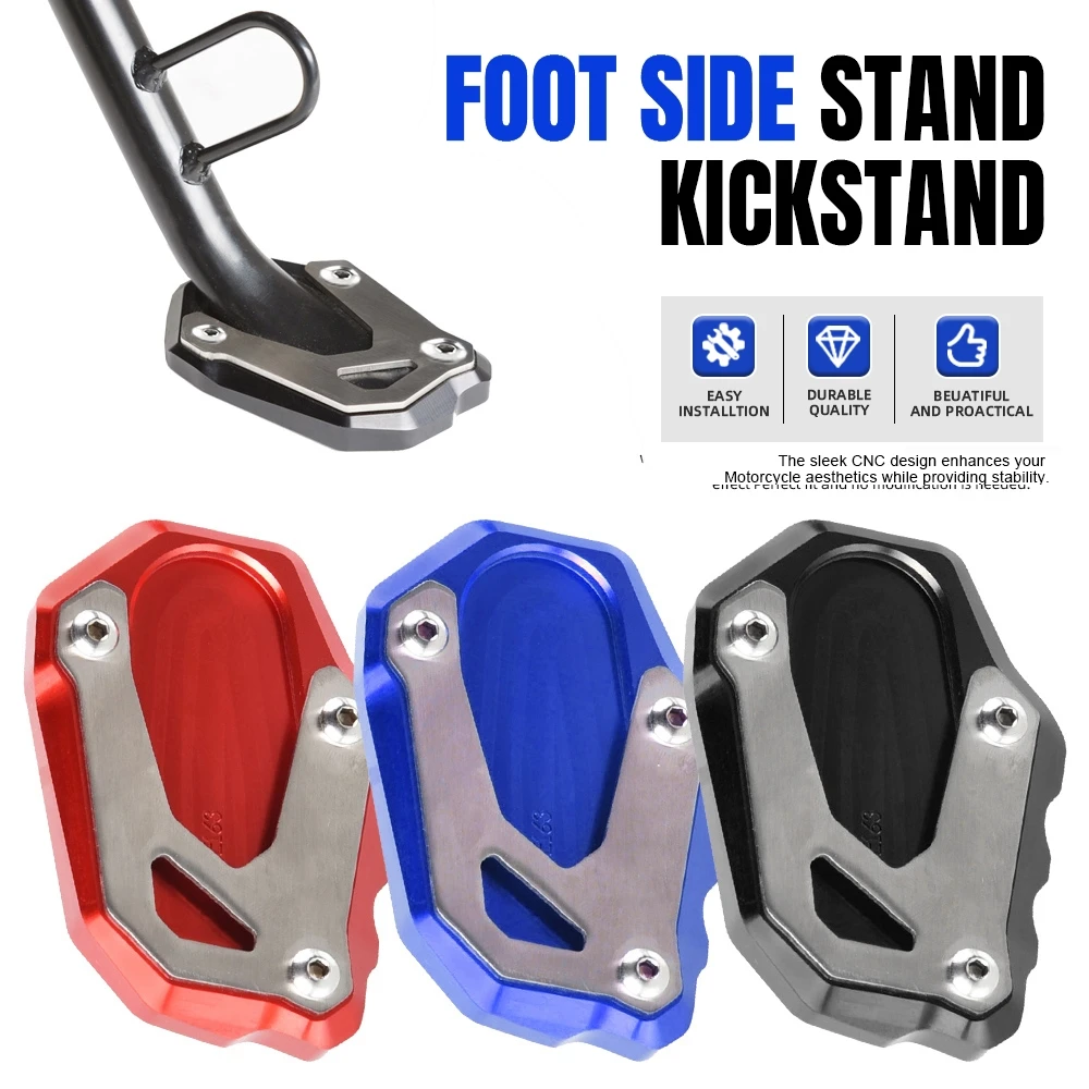 

Motorcycle Accessories Kickstand Side Stand Enlarger Plate For Suzuki GSX-S1000/F GT GSX-S 1000 1000F GSXS GSX S1000 2015-2024