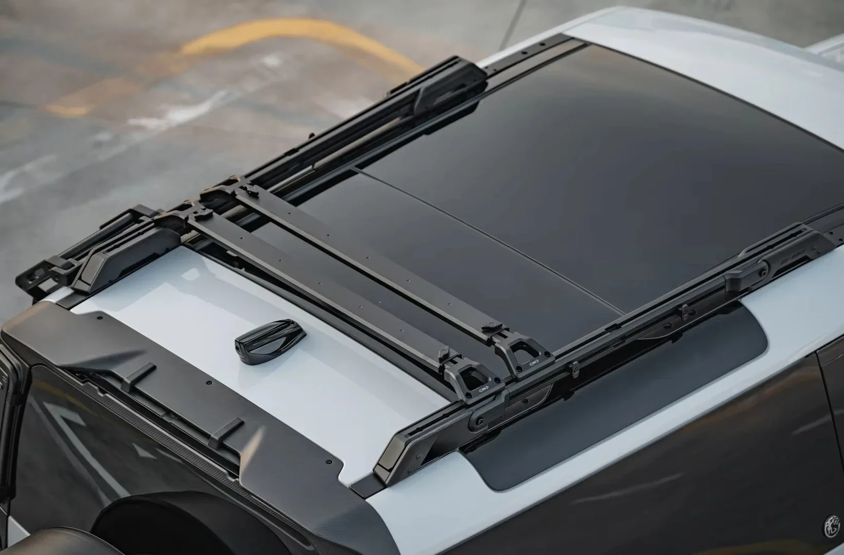 2020+ CNC Process Parts Aluminum Alloy Removable Luggage Rack Roof Rack for LR Defender 90