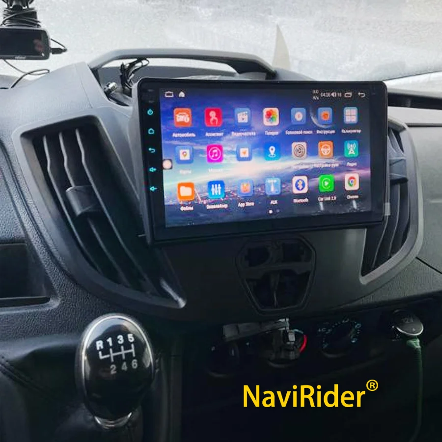 128GB 2Din Car Radio Multimedia Player GPS For Ford Transit 2018 2017 Android 14 Autoradio Bluetooth Navigation Stereo Head Unit