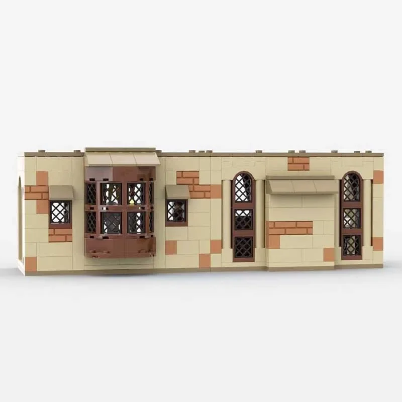 Moc blocos de construção conjunto sala comum popular hp filme modelo tecnologia tijolos diy montagem brinquedos conjunto construção presentes