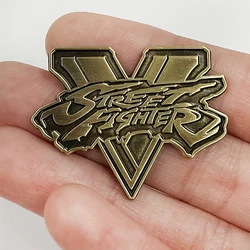 Street Fighter enamel pin game retro badge brooches Jewelry Collectibles Gifts