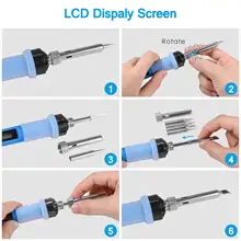 80W Digital Soldering Iron Kit #6
