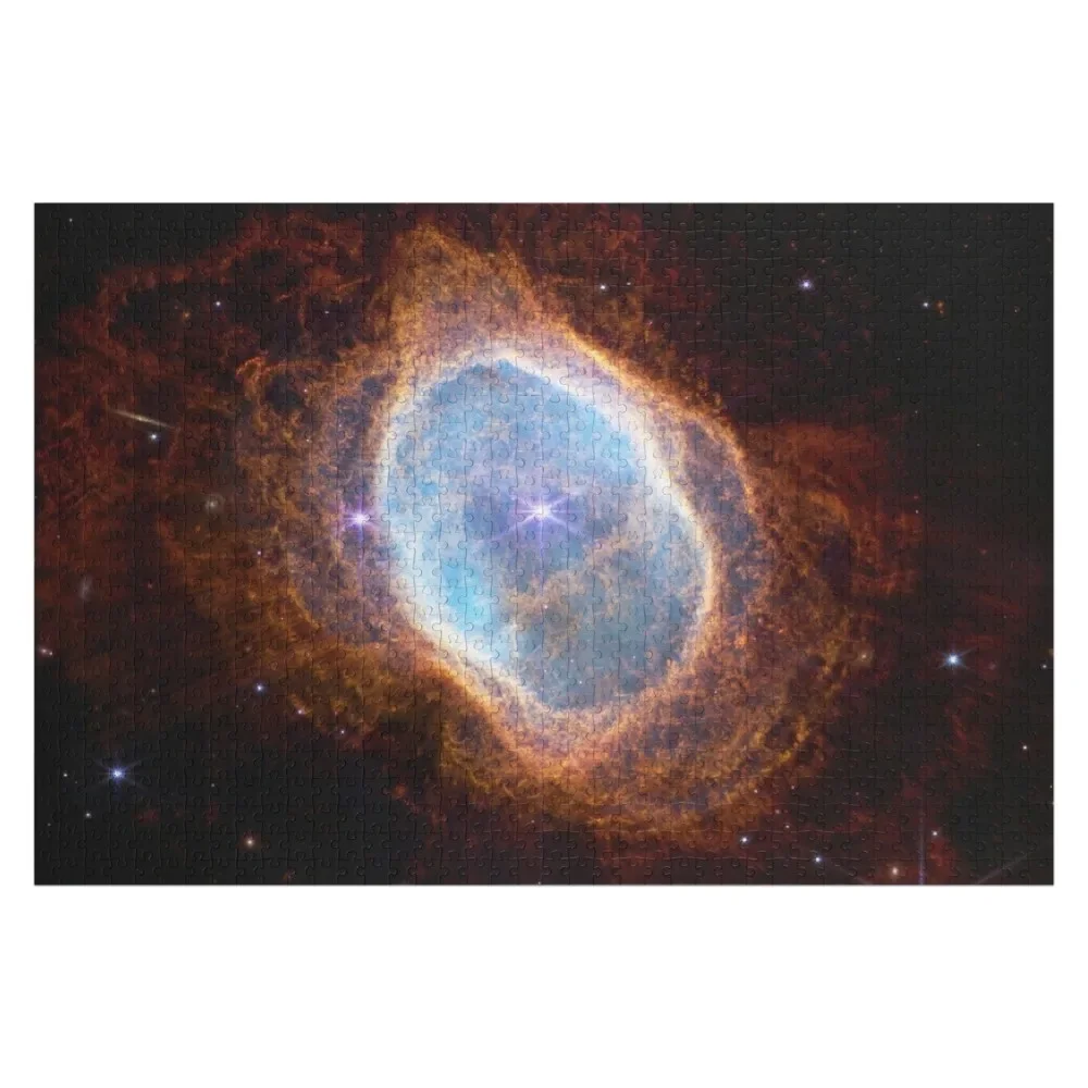 Southern Ring Nebula, NGC 3132 (James Webb/JWST) - ruimteposter Legpuzzel Gepersonaliseerde speelgoed Aanpasbare cadeaupuzzel