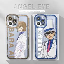 Clear Conan Detective Kaito Kuroba For Apple iPhone 15 13 12 14 Pro Max 11 Mini 7 Plus XS XR 8 X 12mini 13mini Phone Case