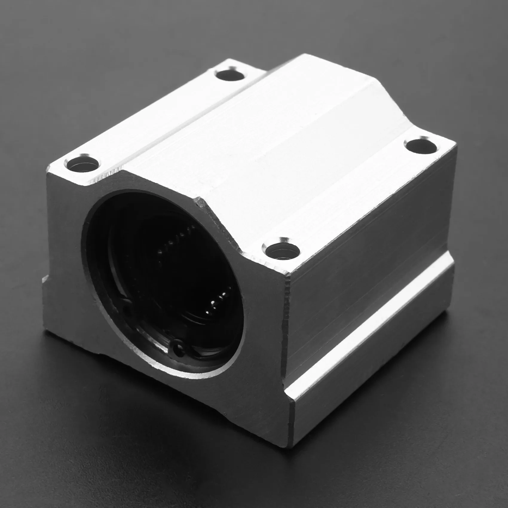 12 Buah SC20UU 20Mm Bantalan Bola Gerak Linier Aluminium Bushing Geser untuk CNC