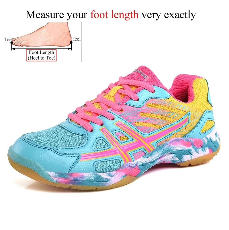 Women Men Kids Badminton Shoes Table Tennis Volleyball Sneakers Training Tenis Sports Handball Athletics Non Slip