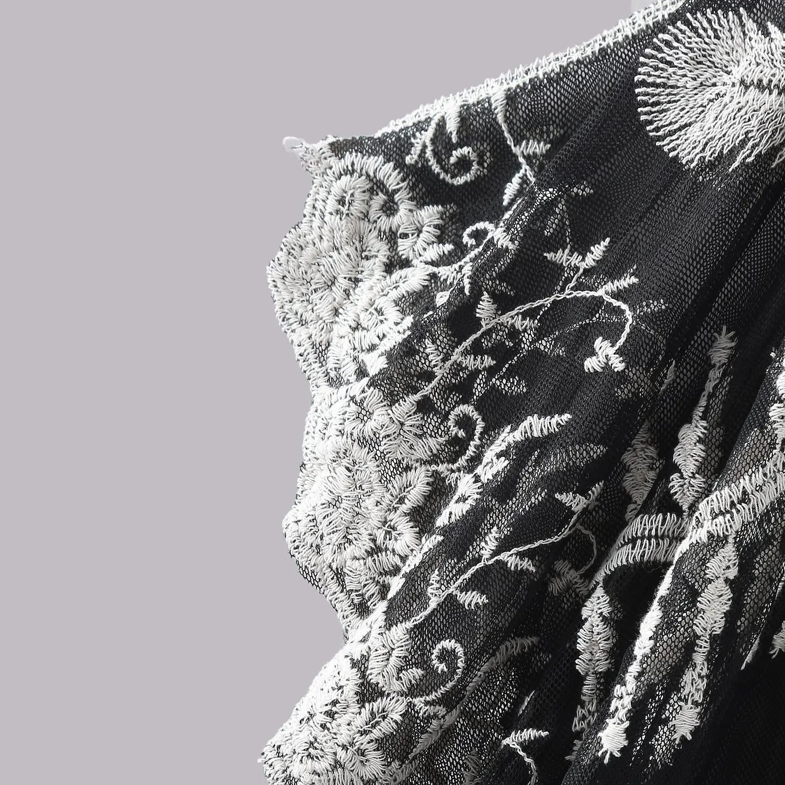 Dames bedrukt badpak cover-up holle vleermuismouw rugloze transparante strandkleding zomer losse fit badmode bikini cover-up