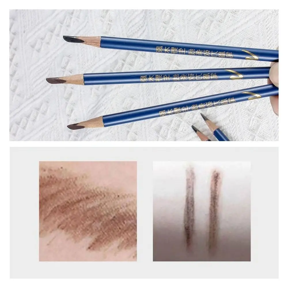 Not Fading Eyebrow Pencil Waterproof Sweat Resistant Eyebrow enhancer Long-lasting Smudge-proof Eye Brow Pen Makeup Artists