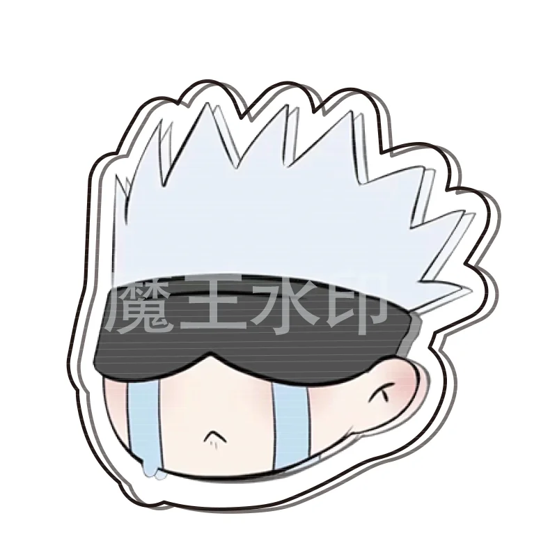 Game Jujutsu Kaisen Itadori Yuji Satoru Gojo Cosplay acrylic  Polypropylene clip  Student examination paper   Ambitus