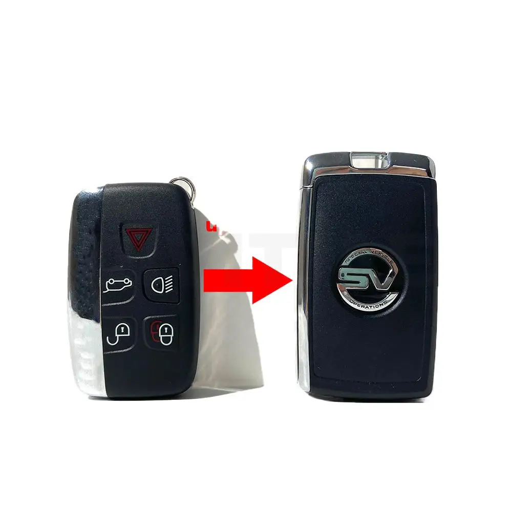 تمت ترقيته OEM Range Rover Sport LR4 Evoque Velar إلى غطاء مبيت مفتاح التحكم عن بعد RR SV #2