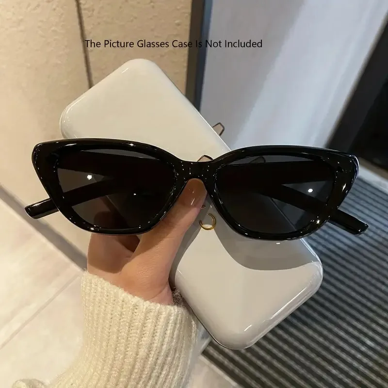 Neue Y2K Cat-Eye Sonnenbrille für Damen, Modische Vintage-Brille, Designer-Luxus-Brillen, UV-Schutz Fahrrad-Sonnenbrille
