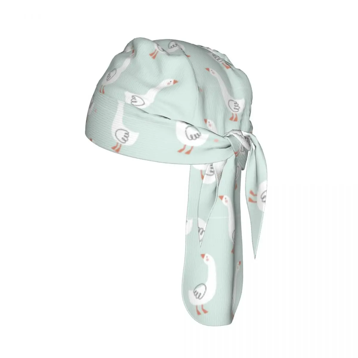 

Быстросохнущая шапка-бини с милым узором в виде гуся, спортивная кепка для велоспорта, походов, кемпинга, головной платок, бандана