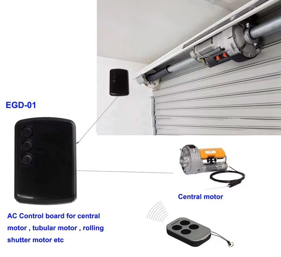 Roller Shutter Door Motor Automatic Gargare Door Opener Central Motor Control Panel