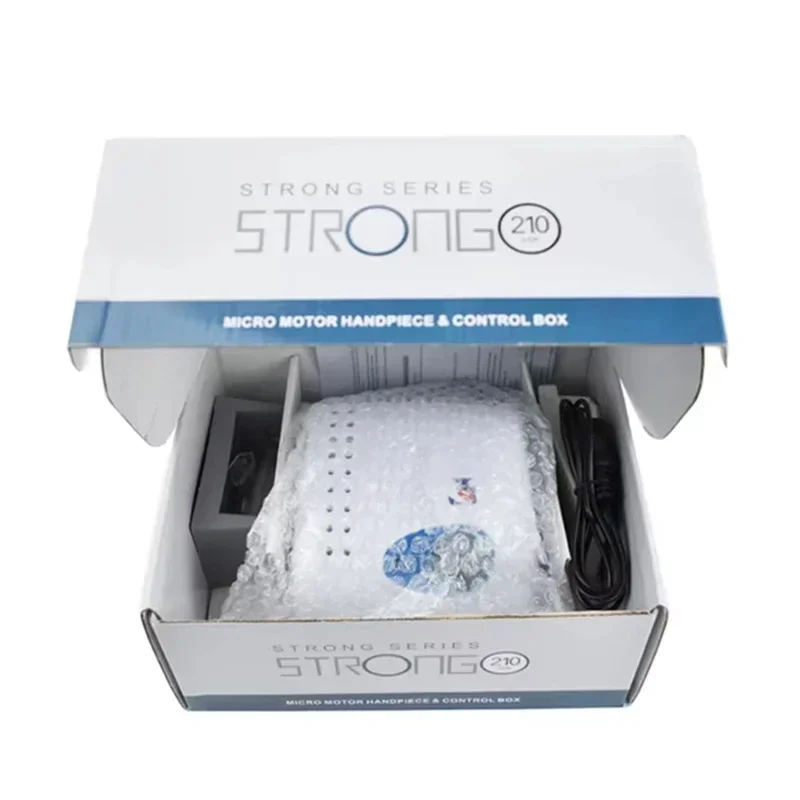 

1set Dental Micro Motor 35000Rpm Drill Machine Strong 210 105L 65W Gel Polishing Device & Grinding Drill Bits Set for Dentist