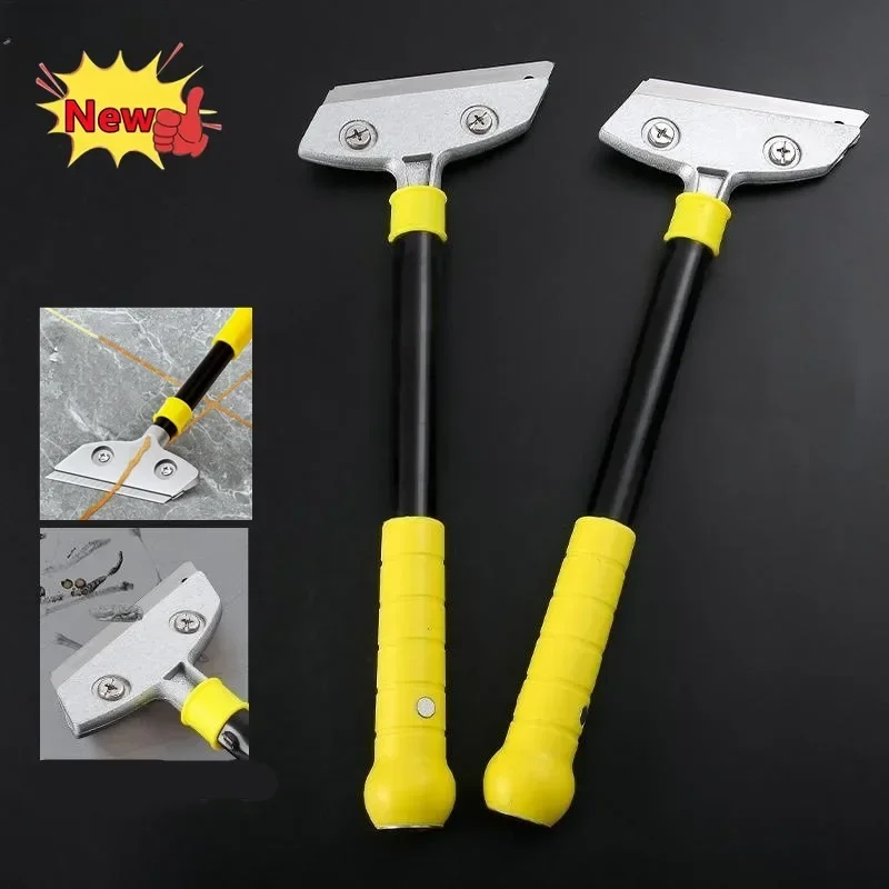 

1pc Putty Cutter ABS Housing Aluminum Alloy Blades Glass Floors Tile Scraper Remove Adhesive Stickers Labels Hand Cleaning Tools