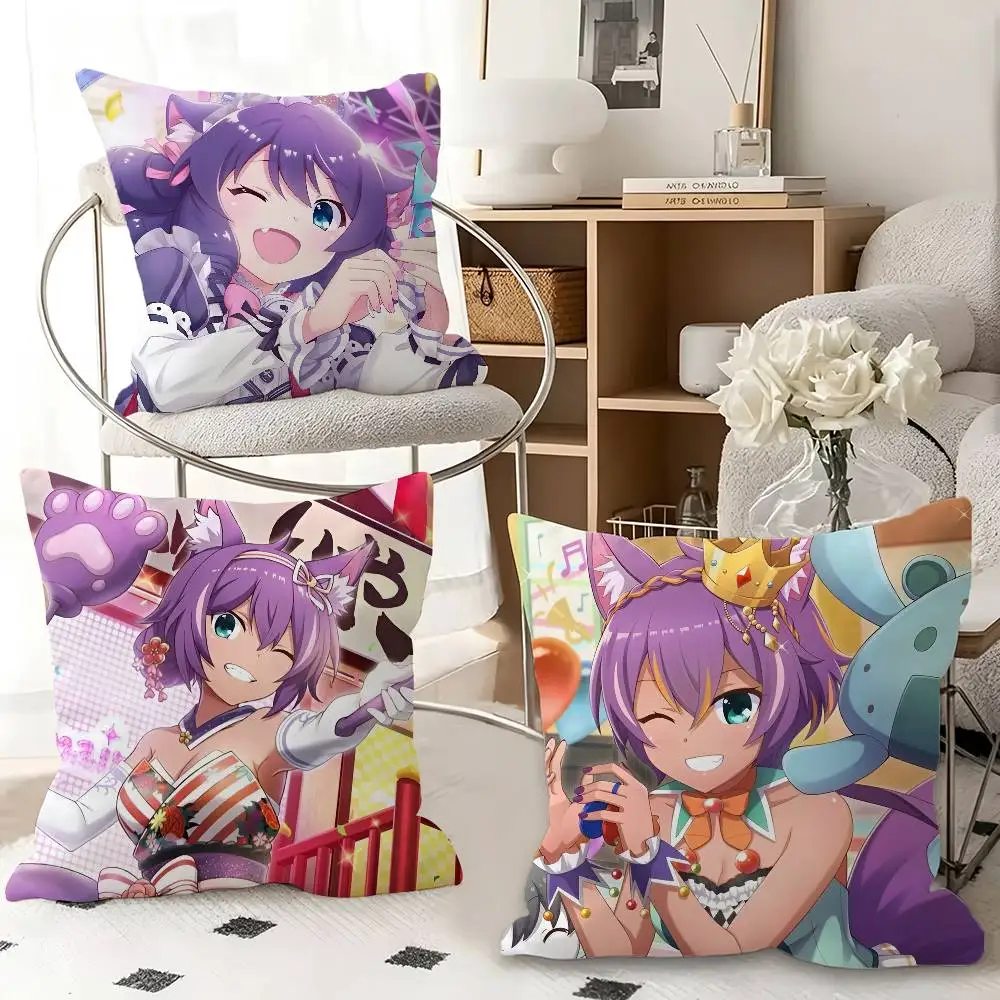 1pc Ruhuyu Show By Rock!! Mashumairesh!! Pillow Case Fashion Square Pillowcase Bedroom Sofa Room Ins Decoration Leisure