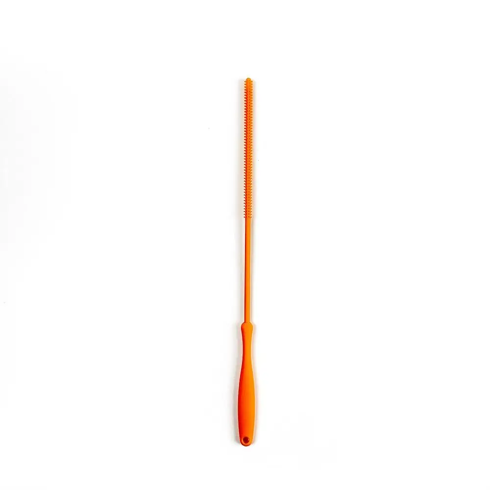 

Silicone Straw Cleaning Brush Hole Gap Cleaning Brush Pacifier Nipple Cup Cover Brush Handheld Cup Scrubber