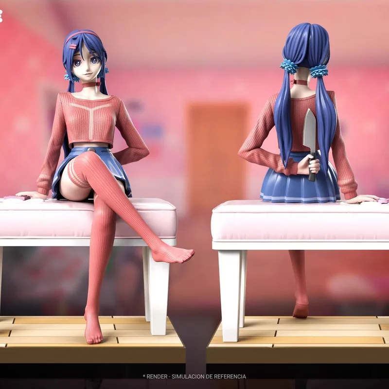 نمط جديد Miside 1 لعبة المشتقات الطرفية ميتا نموذج الشكل فتاة جميلة مثير سطح المكتب جمع هدية مزخرفة