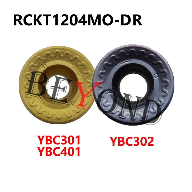 100% الأصلي طحن إدراج RCKT1204MO-DR YBC301 YBC302 YBC401 التصنيع باستخدام الحاسب الآلي مخرطة الصلب القاطع RCKT1204 RCKT 1204 MO 10 قطعة