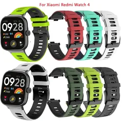 Silicone Strap For Xiaomi Redmi Watch 4 Smart Watch Band Accessorie Replacement Bracelet For Mi Band 8 Pro Wristband Correa Belt