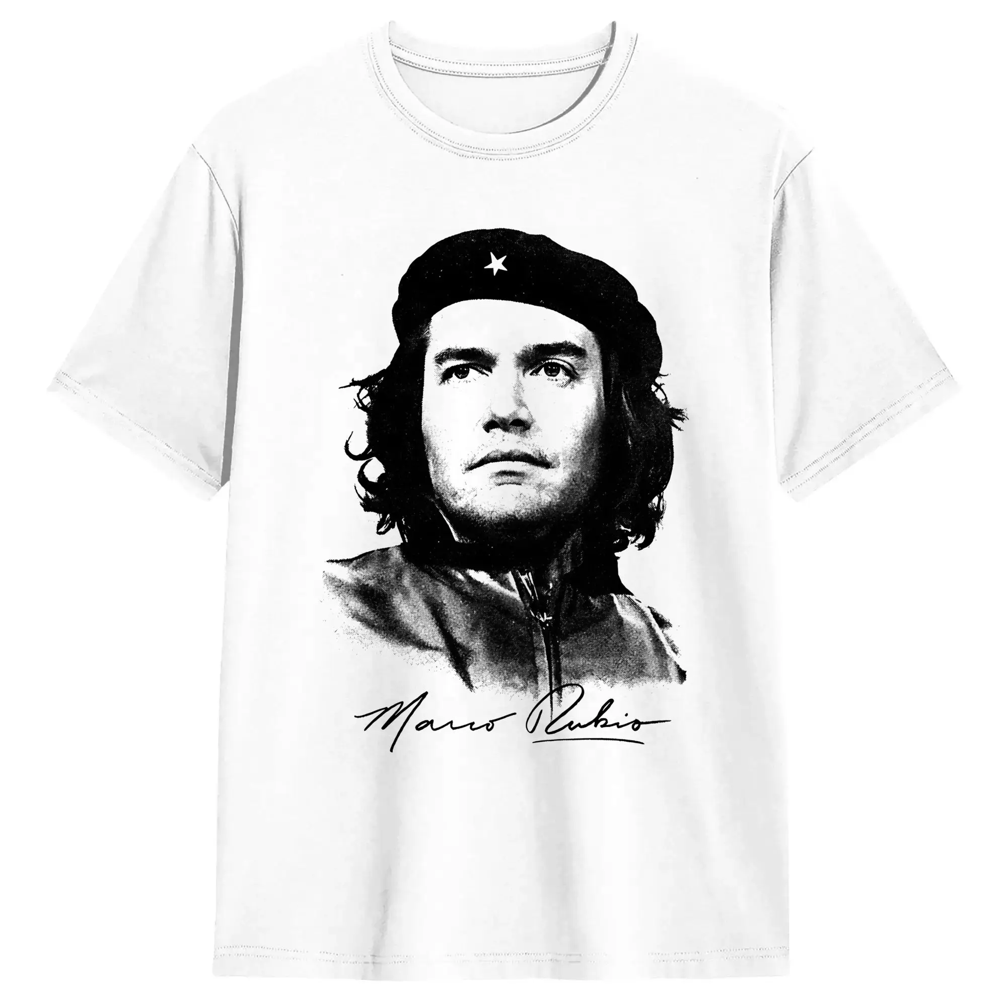 Men Women's T-Shirt Marco Rubio  T-Shirts Harajuku Che Guevara Summer Tee Shirt Y2K Funny Pure Cotton Tops Birthday Present